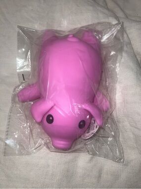 Jumbo Pink Pig- Soft Squeeze Toy